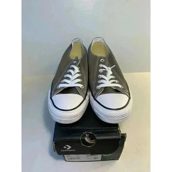 .904 Converse Low Top, Charcoal-US 7.5 Mens - Picture 3 of 6